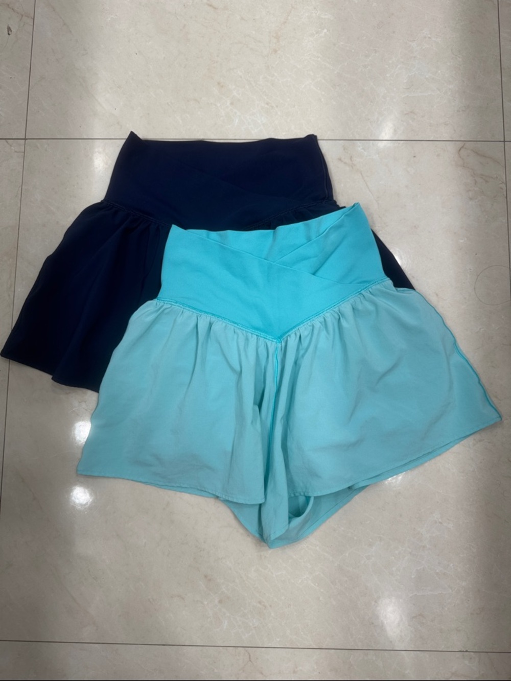 Offline Aerie High-Waist Flowy Shorts